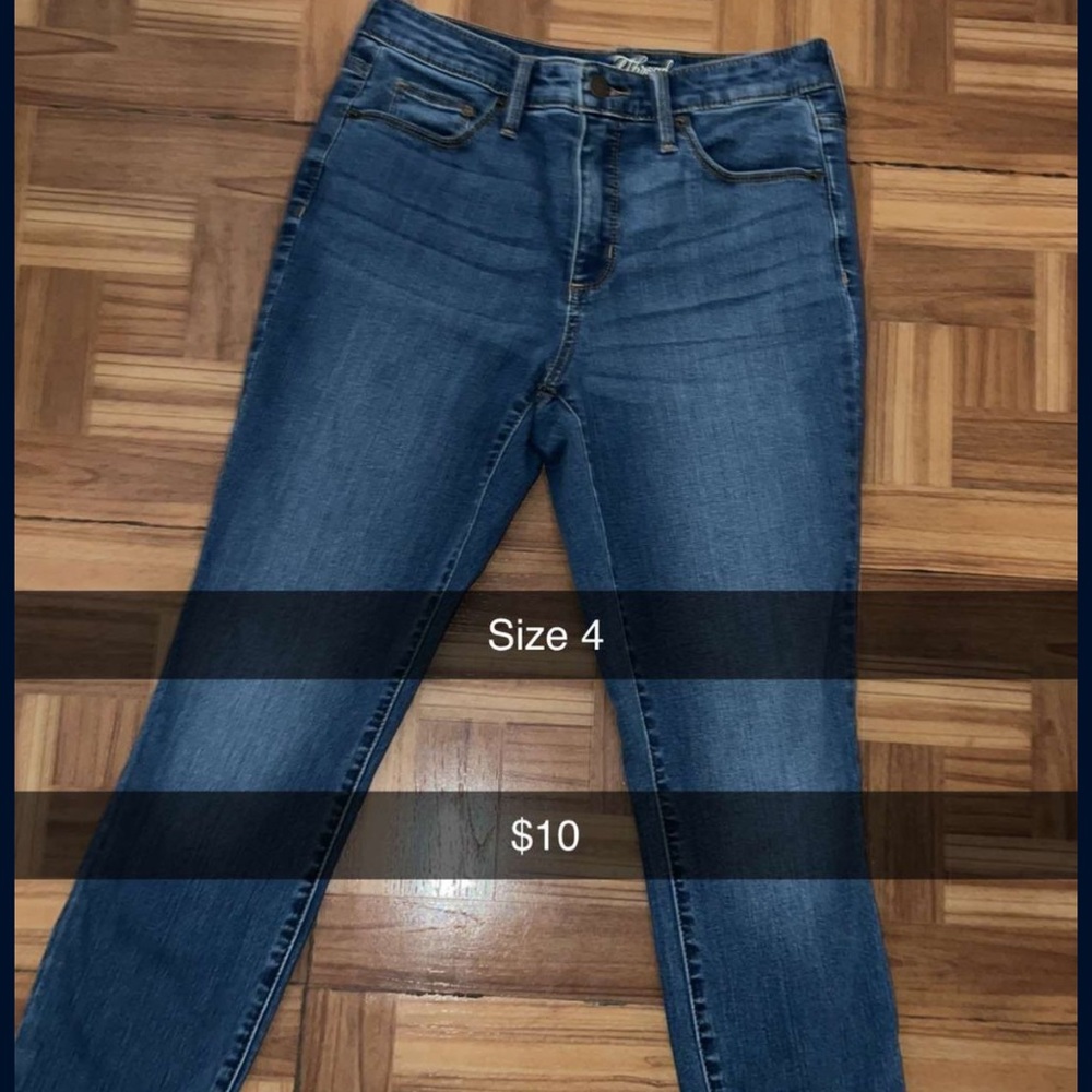 Size 4 skinny jeans